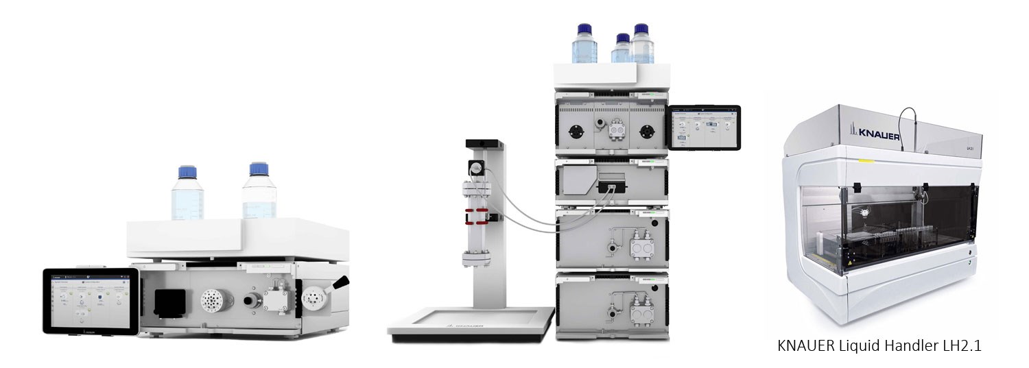 Knauer Azura preparativa HPLC-system